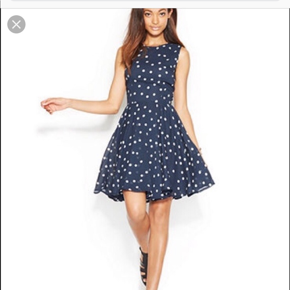 Maison Jules St.Germain Polka Dot Dress